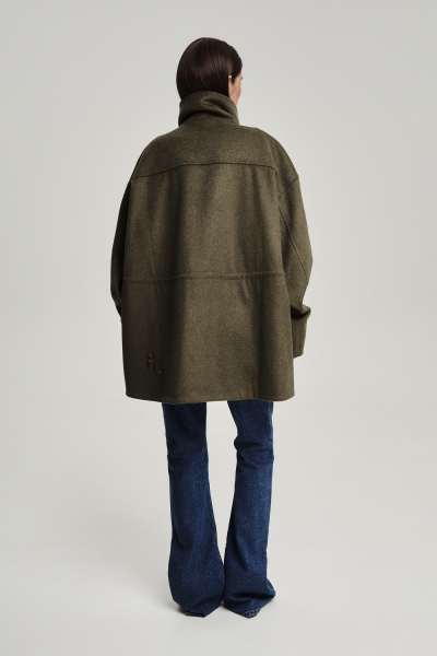 Парка из полушерсти Label .B, цвет: хаки Jc.33.5.5924/3KH | новая коллекция купить онлайн