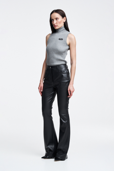 Водолазка без рукавов Label .B, цвет: серый Kn.10.2GR | новая коллекция купить онлайн