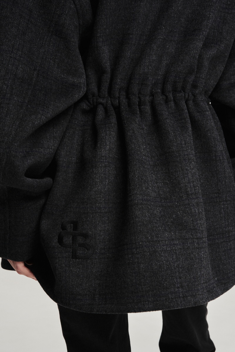 Парка из полушерсти Label .B, цвет: Черный Jc.33.5.5924/3BLC | новая коллекция купить онлайн