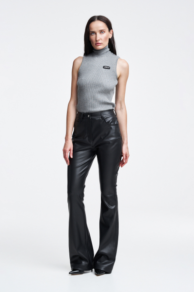 Водолазка без рукавов Label .B, цвет: серый Kn.10.2GR | новая коллекция купить онлайн