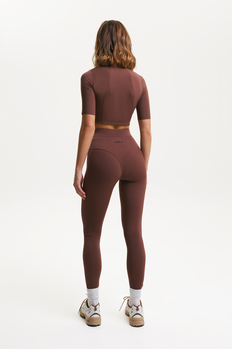 Легинсы с рельефами LABEL .B & TOUSSUN