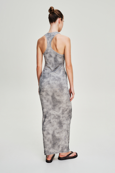 Платье с американской проймой Label .B, цвет: серое Dr.24.3.4101/2GR | новая коллекция купить онлайн