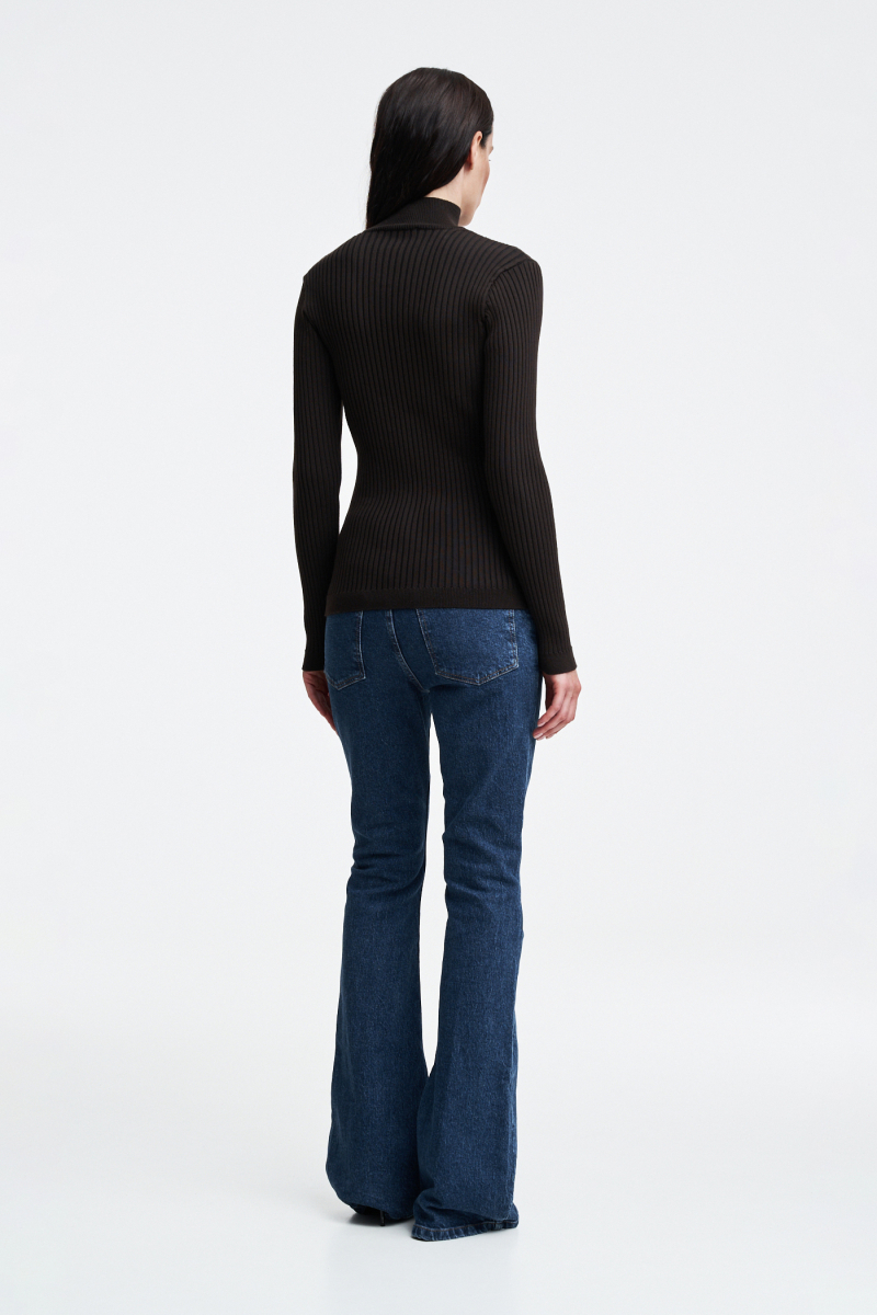 Водолазка Label .B, цвет: коричневый Kn.08.2BRN | новая коллекция купить онлайн