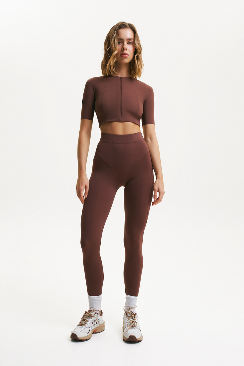 Футболка на молнии LABEL .B & TOUSSUN