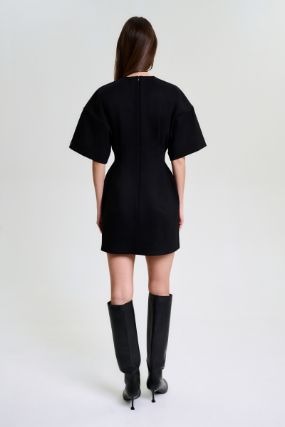 Платье с коротким рукавом Label .B, цвет: Черный Dr.25.2.1538BLC | новая коллекция купить онлайн