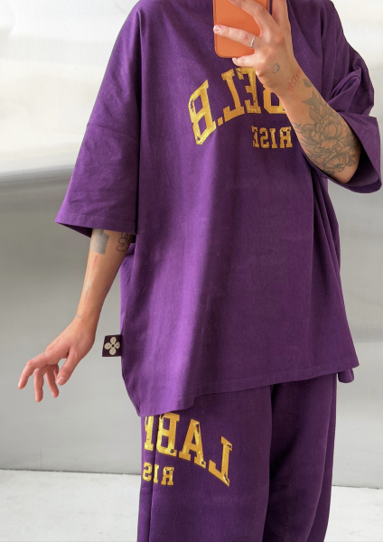 Брюки спортивные Label .B, цвет: фиолетовый Pt.11.3.4134/2P | новая коллекция купить онлайн
