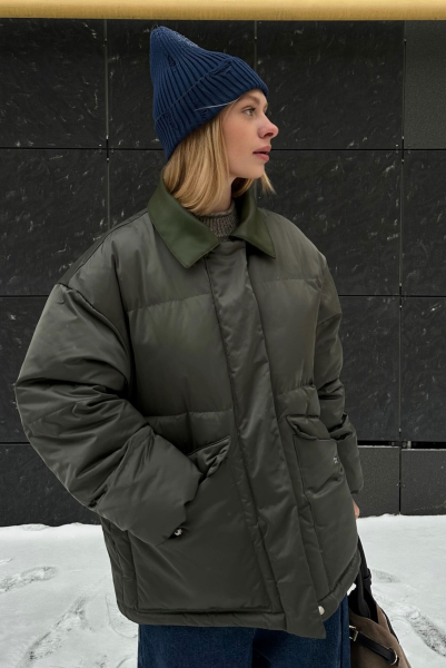 Куртка (зеленая) Label .B, цвет: зеленый Jc.35.4.5926GRN | новая коллекция купить онлайн