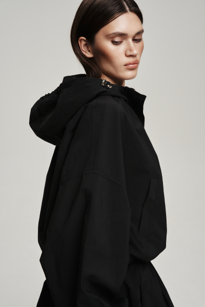 Куртка из плащевки Label .B, цвет: Черный Jc.33.5.CH.BLC | новая коллекция купить онлайн