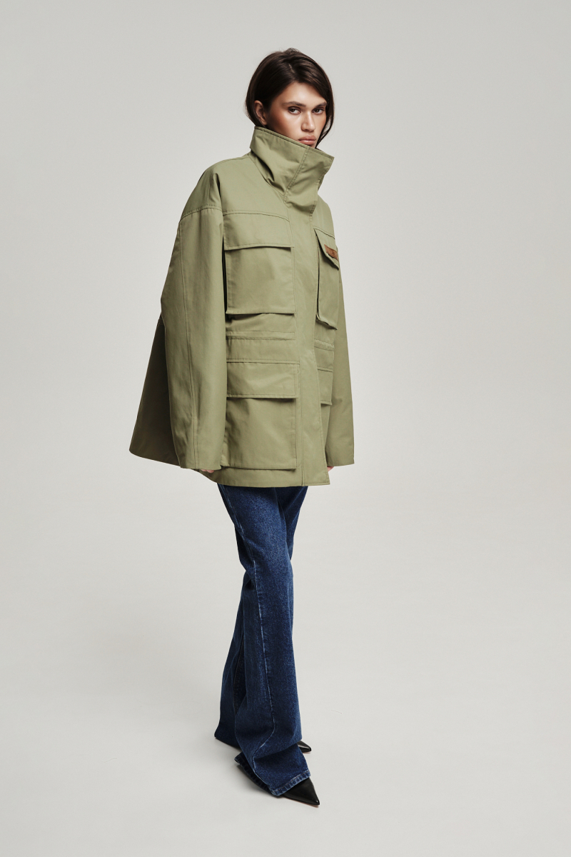 Парка утепленная Label .B, цвет: хаки Jc.33.5.5924/4KH | новая коллекция купить онлайн