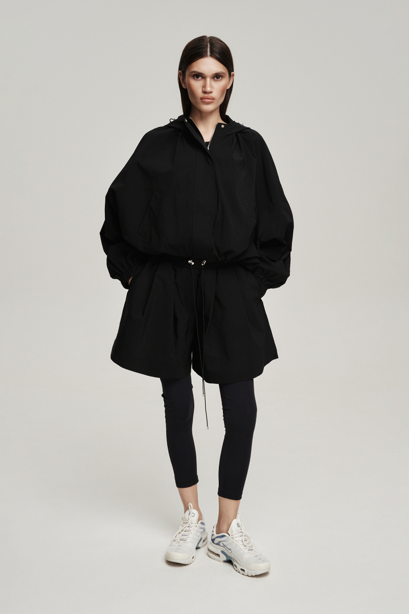 Куртка из плащевки Label .B, цвет: Черный Jc.33.5.CH.BLC | новая коллекция купить онлайн