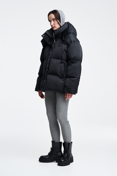 Пуховик паффер Label .B, цвет: Черный Jc.35.5.2659.1026BLC | новая коллекция купить онлайн