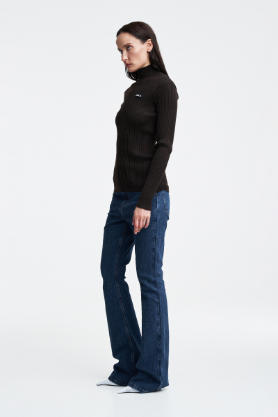 Водолазка Label .B, цвет: коричневый Kn.08.2BRN | новая коллекция купить онлайн
